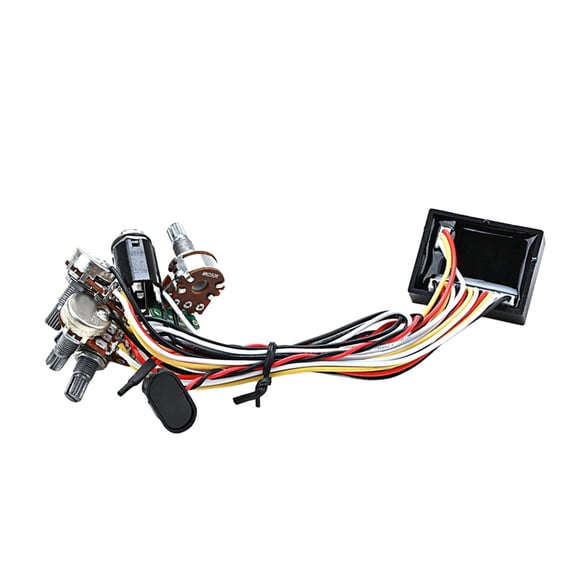 Bass EQ Band Ecualizador Reemplazo Para Bass Pickup Bajo Eléctrico