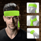 thumbnail image 2 of Cinta para la cabeza que absorbe el sudor, diadema con lazo, banda para el pelo para hombres, mujeres, niños y niñas, banda para el sudor ninja atlética, bandana pirata para tenis y entrenamiento., 2 of 5