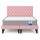thumbnail image 1 of Cama 2 Plazas Palo Rosa Europea Incluye Base+respaldo+colchon, 1 of 2