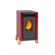 thumbnail image 1 of Estufa a pellet Bambu 6000 roja Amesti, 1 of 9