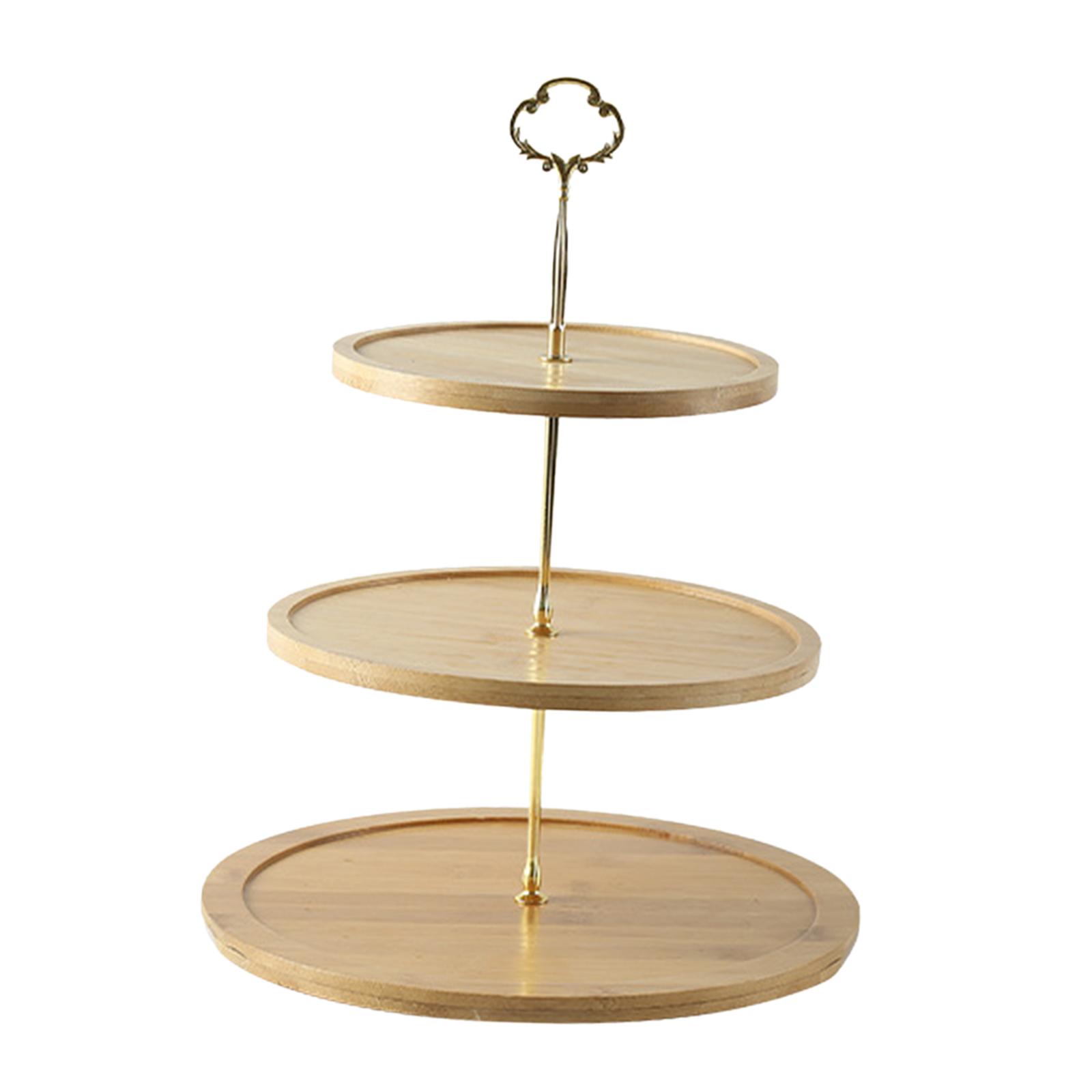 Bothyi - Soporte Escalonado Para Cupcakes, Soporte Para Aperitivos Y Galletas, Multiuso Para Fiesta, Hogar, Boda, Tres Capas