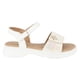 thumbnail image 1 of Sandalia con Velcro Aral Blanco Bamboo, 1 of 8