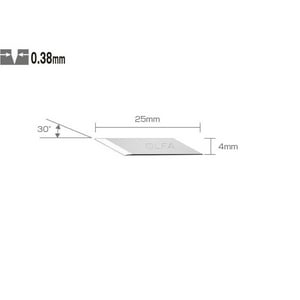 Olfa - Repuesto Cuchillo Lápiz Kb-5/30B 30Un.