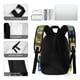thumbnail image 5 of Jungla de la Intersección-theme Backpack, Campus style schoolbag Bookbag with Adjustable Shoulder Straps And Large Zip Compartment, Unisex Travel Bags.42x30x15cm, 5 of 6