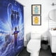 thumbnail image 5 of Lionel Messi Cortina de Ducha para Baño Decoración del Hogar, Cortinas de Baño Impermeables Duraderas, Cortina de Baño, Decoración de Baño para Adultos Niñas Niños, Regalos para Casa 119cmX180cm, 5 of 6