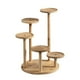 thumbnail image 3 of Soporte De Madera Para Plantas De Mesa, Pequeño Soporte Para Plantas De 5 Niveles Para El Hogar, La Oficina Y El Balcón, 3 of 5