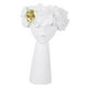 thumbnail image 3 of Jarrón De Flores Con Cabeza De Niña Nórdica, Jardineras De Estatua, Macetas Florales Altas, Adorno, Blanco, 3 of 3
