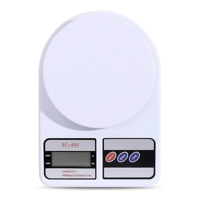 Genérico - Balanza Cocina Digital Hasta 7Kg