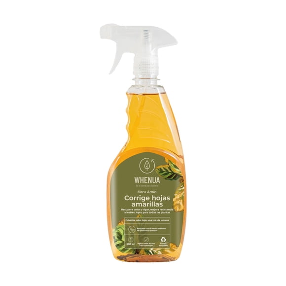 Koru Amin Hojas Amarillas Fertilizante Spray 500cc