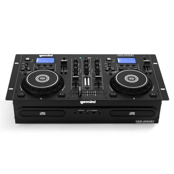 Combo de reproductor de CD y mezclador de DJ Gemini Sound CDM