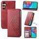 thumbnail image 1 of Funda Flip FOXDOCK para Samsung Galaxy A16 , Estilo Billetera con Diseño Rombo, Correa de Mano y Soporte, Uso Diario, 1 of 6