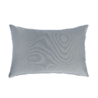 Genérico - Pack De 2 Fundas Terciopelo Liso 30X50 Cm Gris