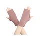 thumbnail image 1 of GUANTES SIN DEDOS DE FORRO POLAR INSPIRE CHIC LIGEROS Y CÁLIDOS CUBRE MUÑECA CALENTADORES DE BRAZO CORTOS TALLA ÚNICA ROSA POLVO, 1 of 6