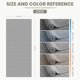 thumbnail image 2 of ALFOMBRA Art&Tuft 2 x 305 cm Antideslizante Gris de Pelo Alto y Bajo, 2 of 9