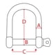 thumbnail image 5 of Shackle Extreme Max BoatTector de acero inoxidable 1/4, paquete de 2, 5 of 5