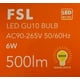 thumbnail image 1 of PACK X3 Ampolletas Led Gu10 6w- (Luz Cálida) FSL, 1 of 3