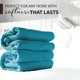 thumbnail image 4 of Juego de 6 toallas KAHAF COLLECTION 61x122 cm Turquesa, 4 of 7