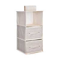 Bothyi - Organizador De Armario Colgante Con Cajones Plegables Para Zapatos, Suéteres, Artículos Pequeños, 3 Capas