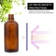 thumbnail image 4 of Botellas de aerosol Hydior Amber Glass de 120 ml para aceites esenciales, paquete de 2, 4 of 7