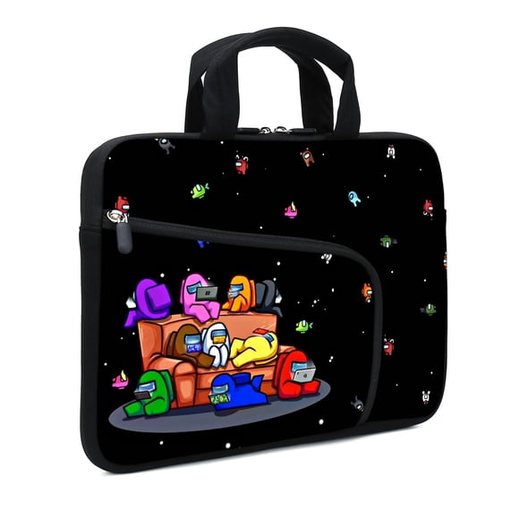 Fundas para portátil XMBFZ de neopreno de 14 a 15,6 pulgadas con bolsillos para hombres y mujeres