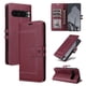 thumbnail image 2 of Premium Wallet Case for Google Pixel 8 Pro with Card Slots & Kickstand, Flip Cover Red, 2 of 6