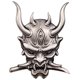 thumbnail image 1 of Etiqueta Engomada Japonesa Oni Samurai Para Auto Motocicleta Logo Decoración Etiqueta Plateado, 1 of 5