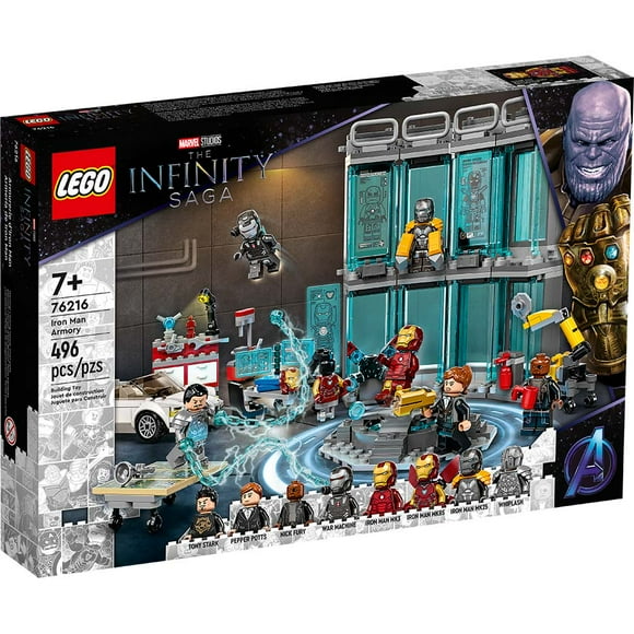 Armería De Iron Man Lego Super Heroes