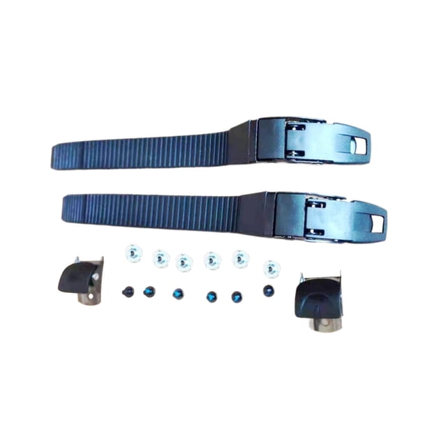 Kit de hebillas para correa de patín, correa para patín para esquiar, juego de cordones para patines fáciles de instalar para patines, patinaje artíst