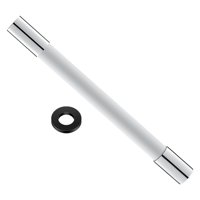 Bothyi - Extensor De Tubo De Extensión De Grifo Universal Para Fregadero Cocina Al Aire Libre Blanco 50 Cm