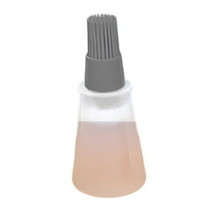Disparo - Recipiente Flexible Con Brocha De Salsa Silicona Gris