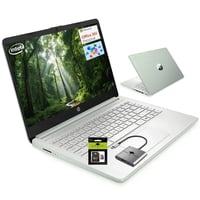 Laptop Hp 14 Student Back To School 8 Gb Ram 192 Gb Willow Green