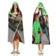 thumbnail image 3 of Tubo de Alce Manta Capa con Capucha Anti-Bolitas, Manta de Lana Ártica Suave, Manta Portátil de Felpa Ligera y Lujosa, Poncho para Siesta en Casa y Oficina, 100*130cm, 3 of 6
