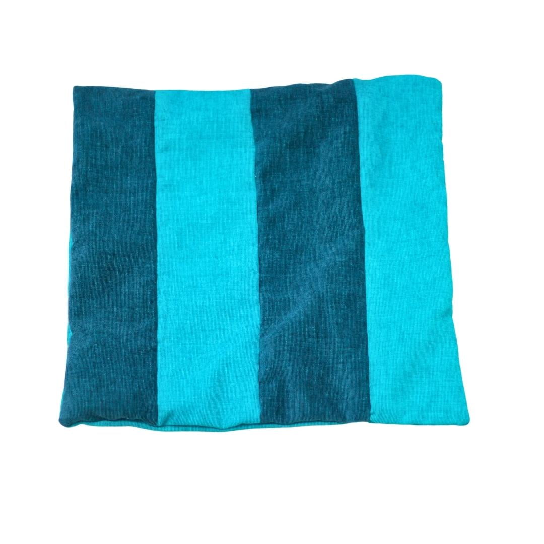 Máxima Design - Funda Cojín Rayen Turquesa Azul Altea 50x50 Cm