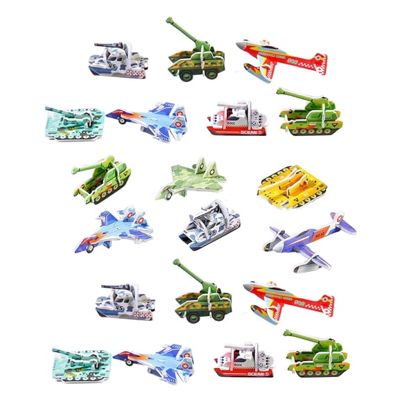 Craft DIY 3D Puzzle Desarrollo Sensorial Forma A Juego Puzzle Para Bebés