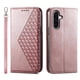 thumbnail image 1 of Funda Flip FOXDOCK para Samsung Galaxy A17 , Estilo Billetera con Diseño Rombo, Correa de Mano y Soporte, Uso Diario, 1 of 6