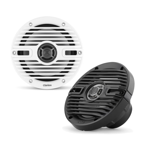 Parlantes Clarion CMS-651-CWB 17 cm 30 W RMS Blanco/Negro