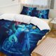 thumbnail image 1 of ArielCartoon Collection 3-Piece Comforter Set, Personalized Bedding Decor for Kids And Teens Bed Sheets, 1 of 5