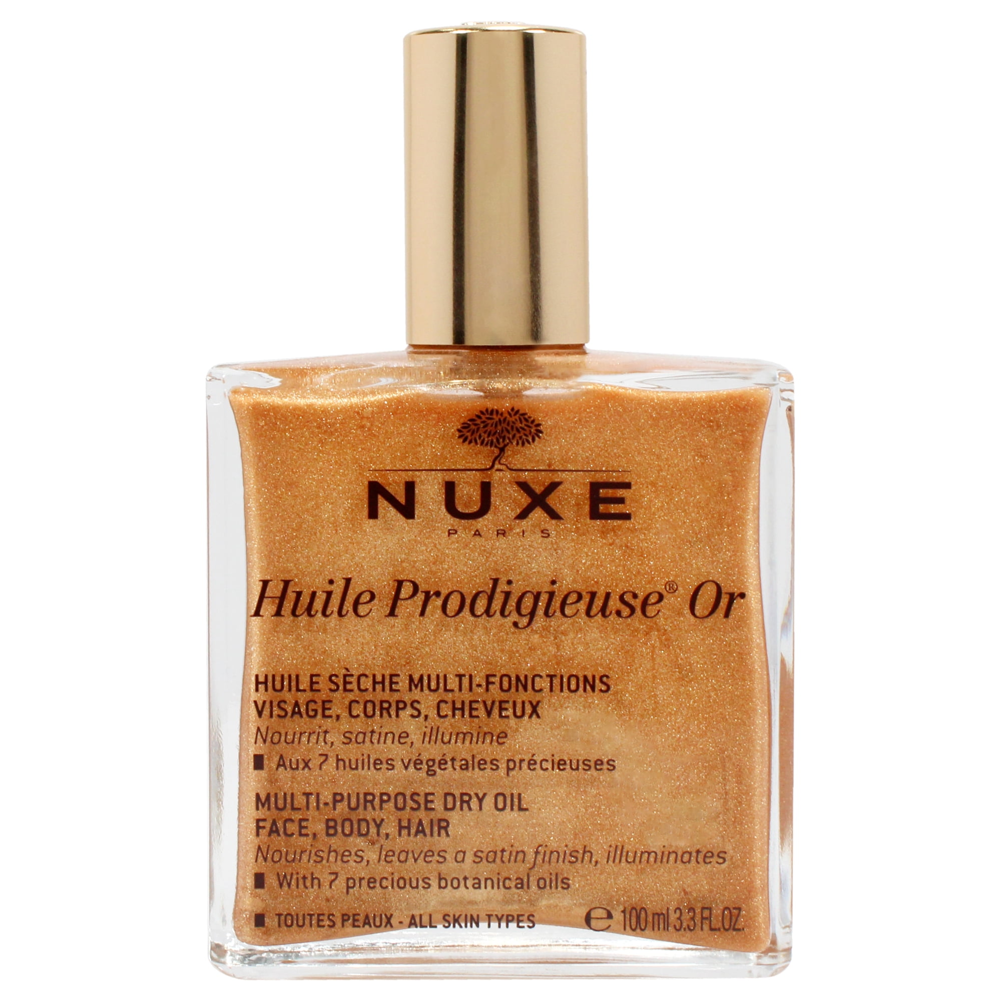 Aceite Seco Multiusos Nuxe Huile Prodigieuse O Brillo Dorado 100ml Unisex