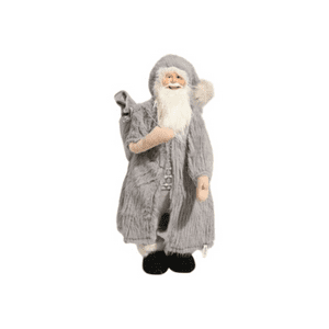 Genérico - Santa Viejito Pacuero Decoracion Navideña 90 Cm Gris