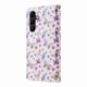 thumbnail image 5 of FOXDOCK Funda Tipo Cartera Floral para Samsung Galaxy A24 4G ,Funda con Tapa de Cuero PU, Protección Antigolpes con Ranuras para Tarjetas y Soporte, 5 of 5