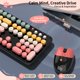 thumbnail image 4 of Combo de Teclado y Ratón MOFII Inalámbrico Retro Rojo Arcoíris, 4 of 9