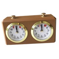 Magideal - Reloj De Ajedrez Profesional, Reloj De Ajedrez Mecánico Intuitivo Retro, Temporizador De Ajedrez Para Competición De Bonificación, Temporizador De Jue