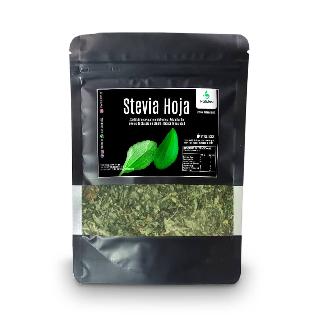 Natutea - Stevia Hoja 100gr