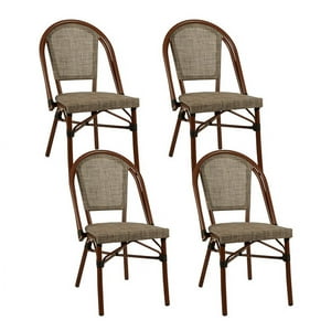 Klik Muebles - Pack De 4 Sillas Bistro Parisina Textileno - Beige