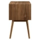 thumbnail image 4 of Mesita de noche Modway Ember Wood, nogal con estación de carga, 4 of 9