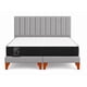 thumbnail image 2 of Cama King Size Turin + Respaldo King Size Turin + Colchon Mery Desing Gris Claro, 2 of 8
