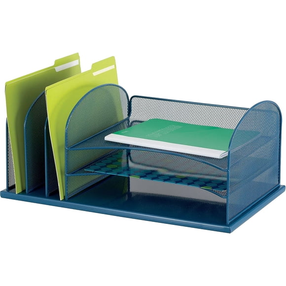 Organizador de Escritorio Safco Onyx Malla 3 Bandejas 50x29x21cm