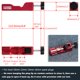 thumbnail image 5 of Spark Plug Gap Tool PQY Universal con manómetro de 32 cuchillas, 5 of 6