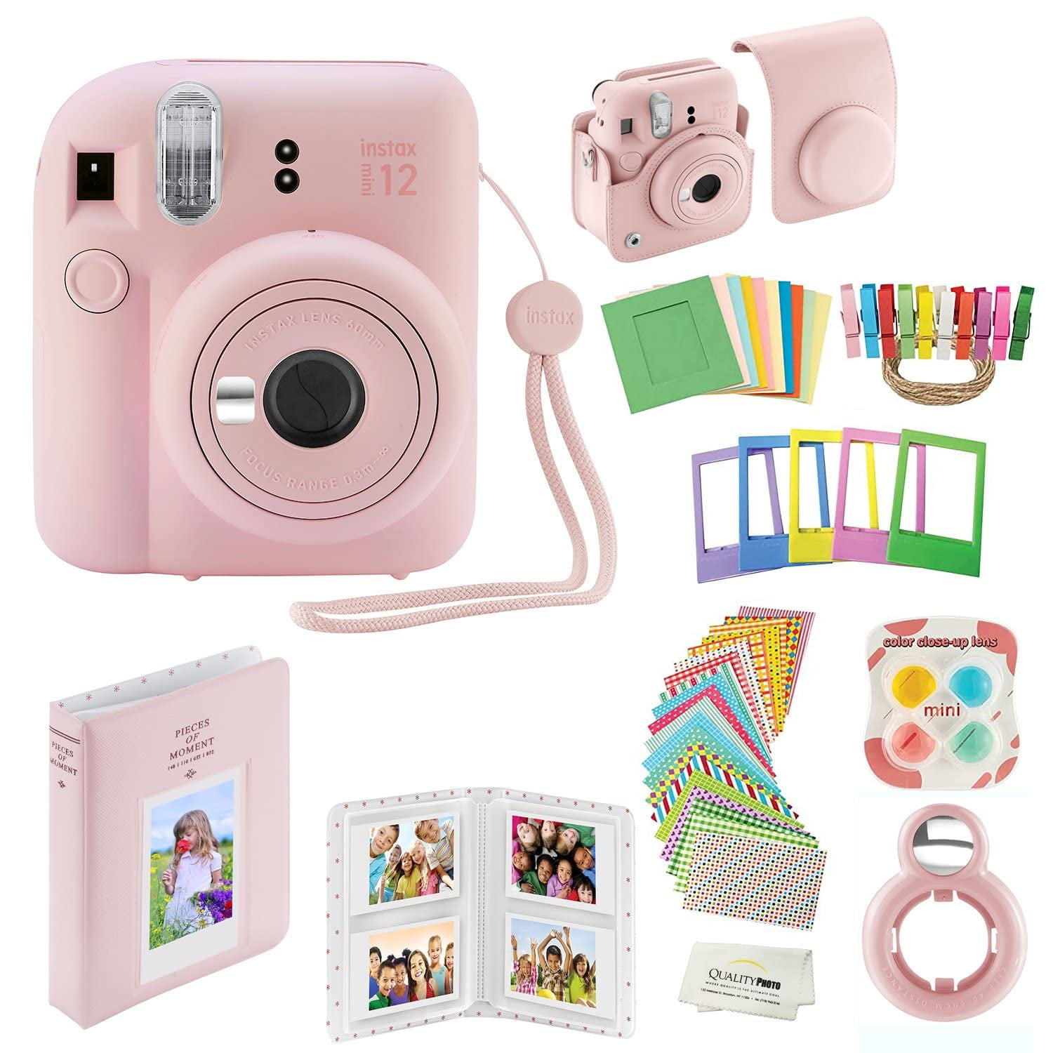 Fujifilm - Cámara Instantánea Instax Mini 12 Con Kit De Accesorios