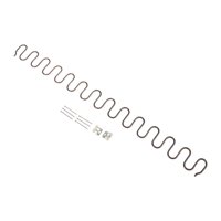 Magideal - Silla De Primavera, Piezas De Soporte De Primavera En Forma De Zigzag, Reparación, Primavera De Cojín De Bricolaje Para Sofá Doméstico, Sofá, Asiento Longitud 60Cm